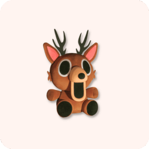 The Deer Plush Cute Version